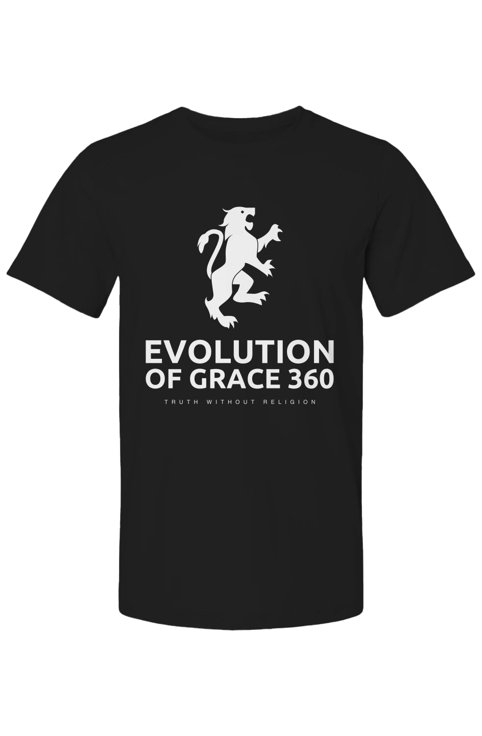 Evolution of Grace 360 T-Shirt (White Logo)